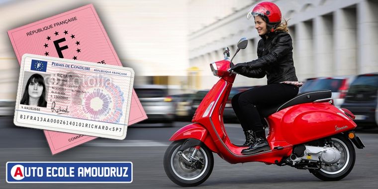 Permis de conduire scooter